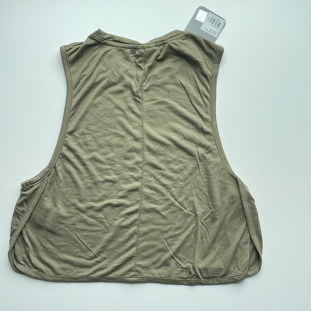 Women’s Gymshark Military Green Tank Top - Picture 4 of 5